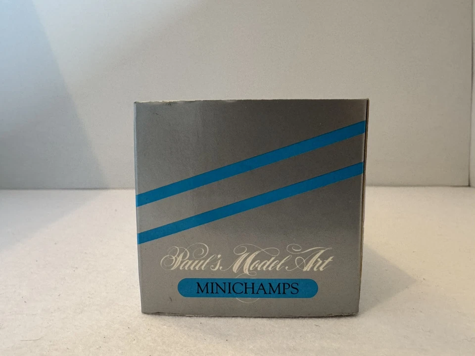 1:43 MINICHAMPS 430 043211 OPEL REKORD P1 1960 CARAVAN 1958-1960 blu prima serie - Immagine 4 di 4