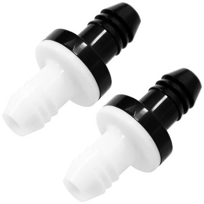 2 Pcs One Way Valve, 3/8 Inch 10mm ABS Inline Check Valve for Fuel...