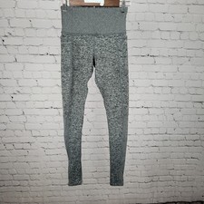 Athleta Grey Exhale Heel Tight Athleisure Yoga Pants Leggings Size XS (24x32)
