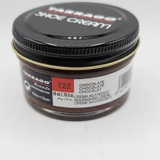 Tarrago Shoe Polish # 122 Chocolate Cream Leather Protector 1.76 oz. 50ml Boot