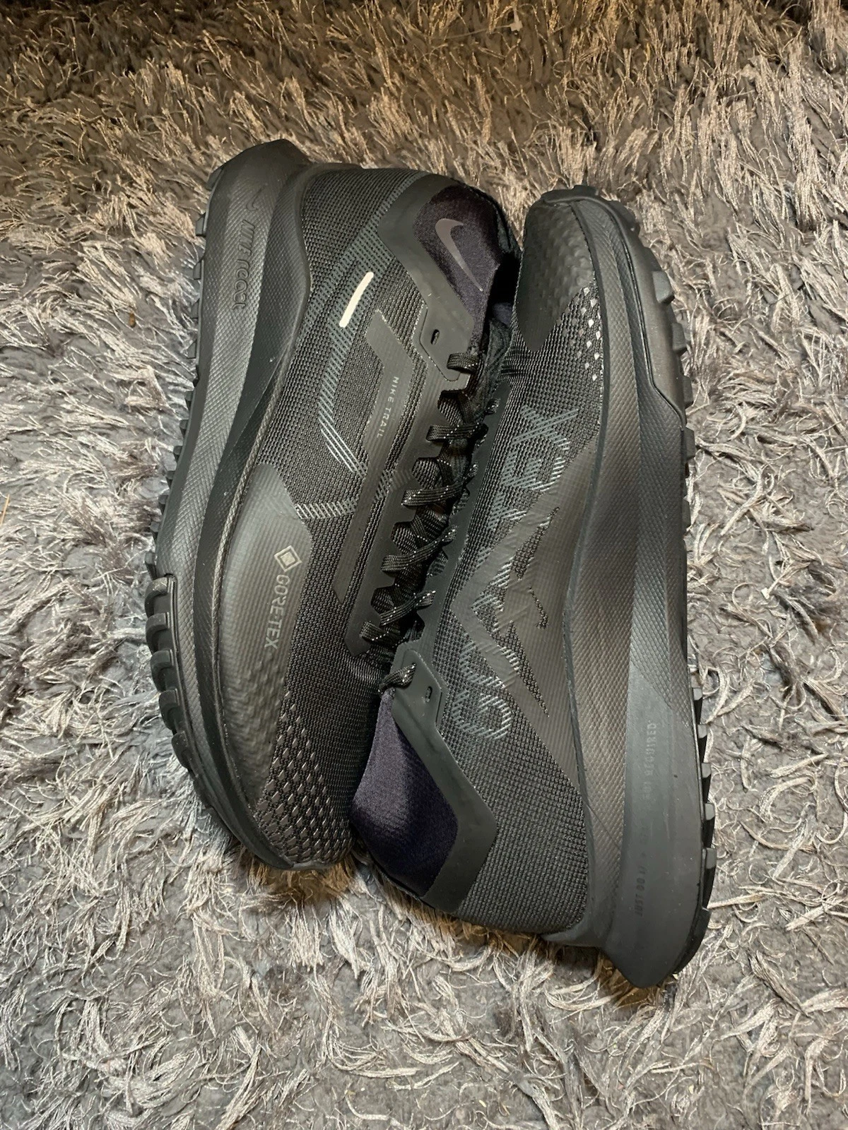 Nike React Pegasus Trail 4 Gore-Tex Black Anthracite HM9728-002 Men's Size 9