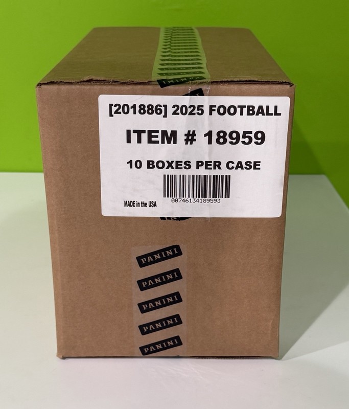 2025 Panini Honors Football Hobby Case Factory Sealed (10 Box) B