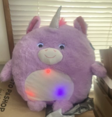 HUG Me Light Up UNICORN Walgreens 14'' Stuffed Animal Festive Voice Plush Toy NWT