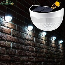 Super Bright Solar Powered Door Fence Wall Lights LED Outdoor Garden Lamp