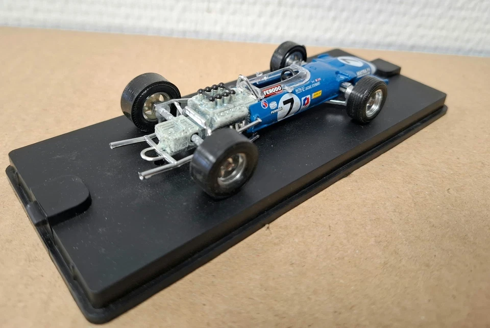 Matra V8 F1 1/43 Vetrina scatola solida - Immagine 2 di 3
