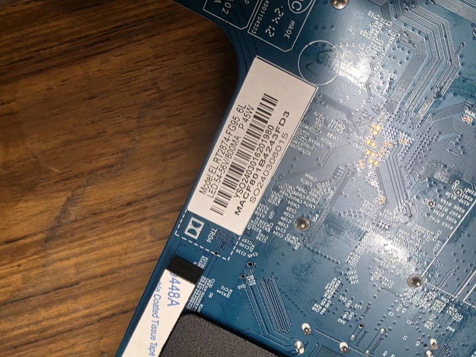 Fuente de alimentación de placa principal Sansui Main 550vauw 55" Foto 4 de 4