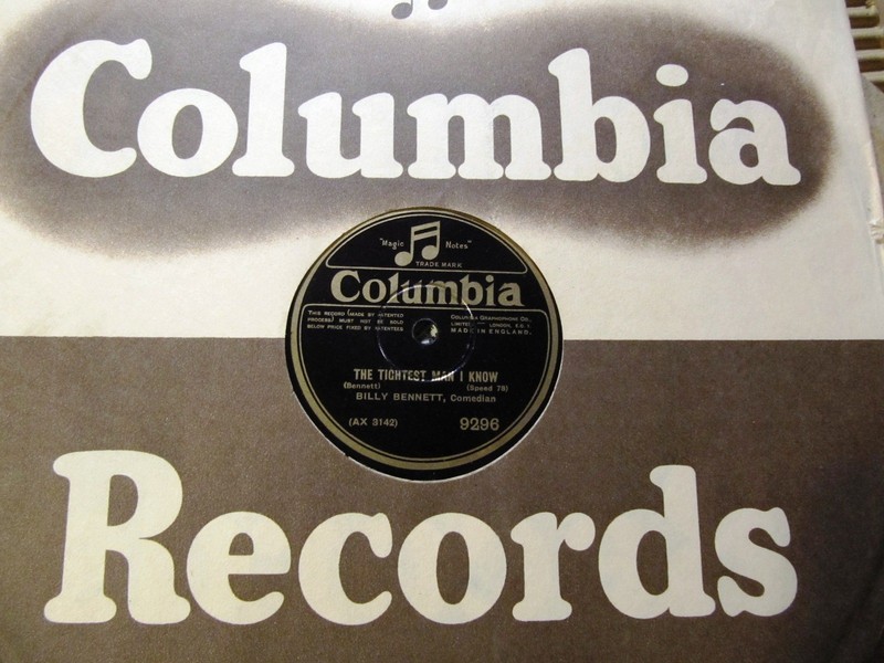 1928 Billy Bennett British Music Hall OGUL MOGUL Kanakanese Love COLUMBIA Spoken
