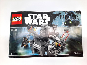 LEGO Star Wars 75183: Darth Vader Transformation Parts or Restore Manual & Box