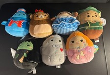 Limited Edition Squishmallows Wizard Of Oz 85th Complete Set 7 Characters NWT