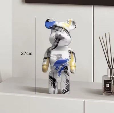 27cm/10Inches  Aura   Medicom Bearbrick Figurine Home Decor