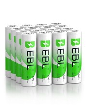 EBL AA 2300mAh ,16counts, NiMH Rechargeable Batteries 1.2V