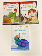 Baby Genius DVDs  Bonus CDs Spanish/English  Baby Einstein 5 Total DVD/CDs 