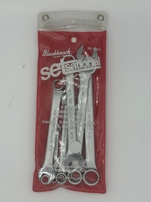 9 Piece Blackhawk Combination Wrench Set BW28