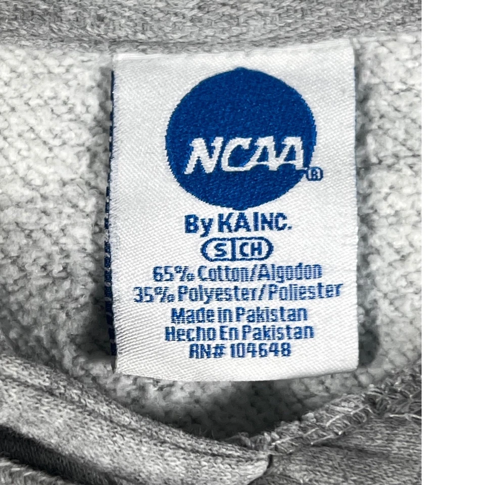 Indiana Hoosiers NCAA Sudadera con Capucha Gris NCAA Por KA INC Talla S Foto 4 de 4