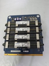 Apple Mac Pro Ram Memory Riser Card 820-2178-B  4 Crucial Memory Card 2gb 240.