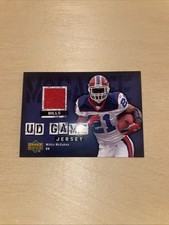 Willis McGahee 2006 Upper Deck Game Jersey Red #GJ-WM Buffalo Bills Ravens