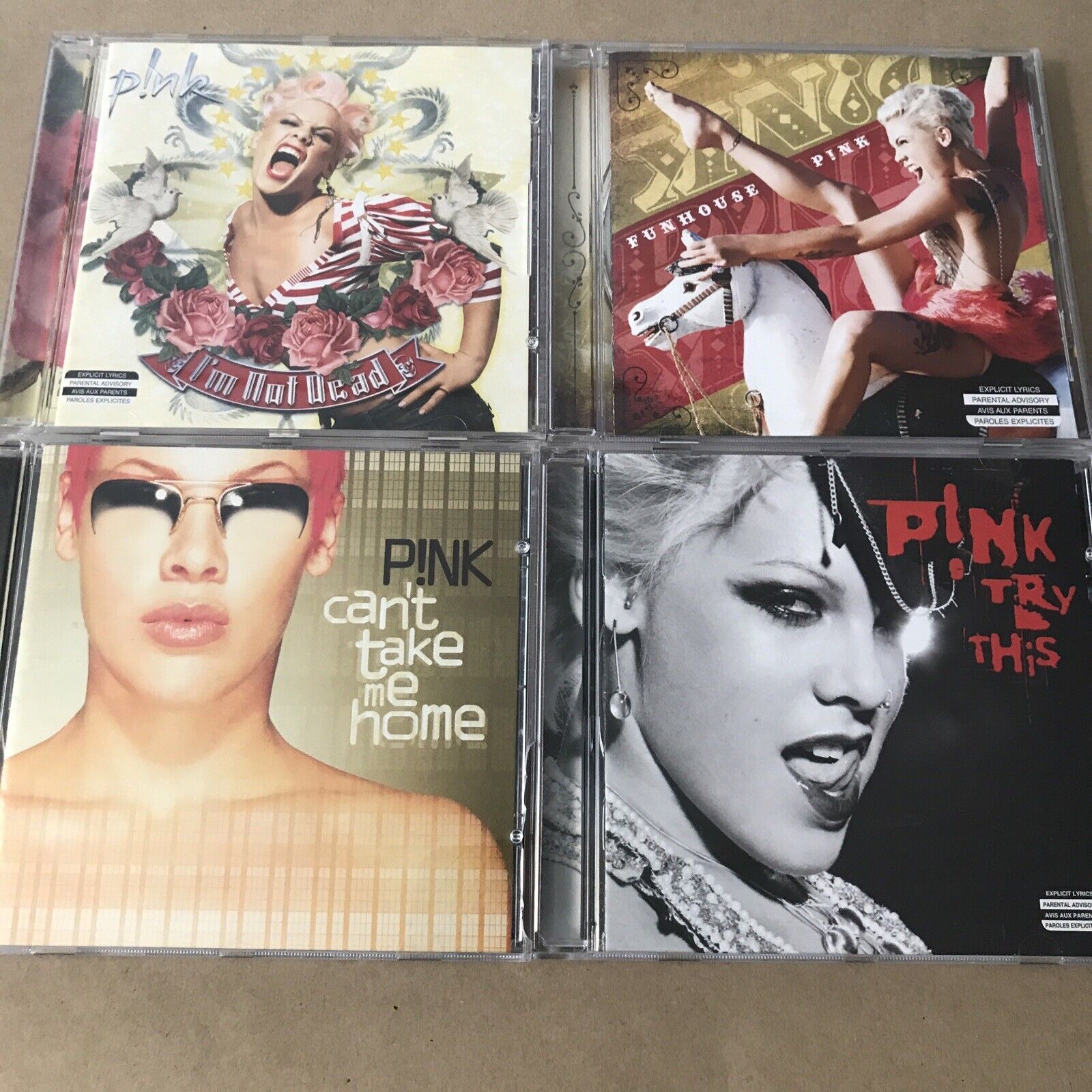 PINK CD collection lot of 4 cds