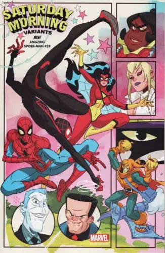 Amazing Spider-Man #39 (2023) Saturday Mornings Variant