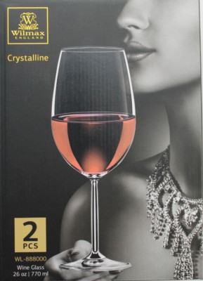 Wilmax England Crystalline Wine Glass set of 2 (26 oz - 770 ml)