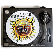 SUBLIME Turntable Slipmat for Vinyl Records 12" DJ Slip Mat ska punk rock vinyls