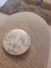 Creator Spiritus Veni Vintage Badge 