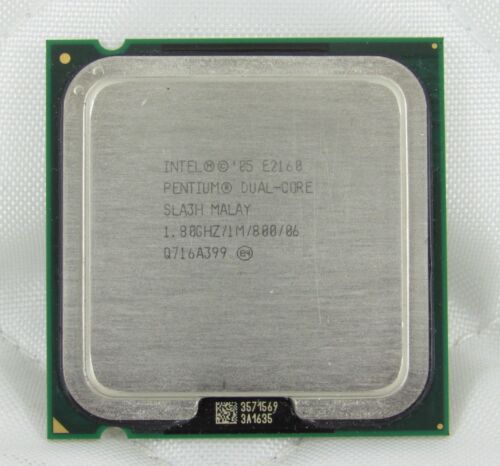 Processeur SLA3H Intel Pentium E2160 HH80557PG0331M BX80557E2160 775-pays - Photo 1/1