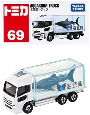Takara Tomy Tomica No.069 Aquarium Truck (Shark) (Box) Mini Car