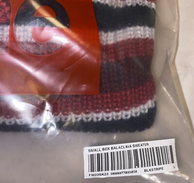 SUPREME® Small Box balaclava/turtleneck Sweater | eBay SUPREME® Small Box balaclava/turtleneck Sweater | eBay