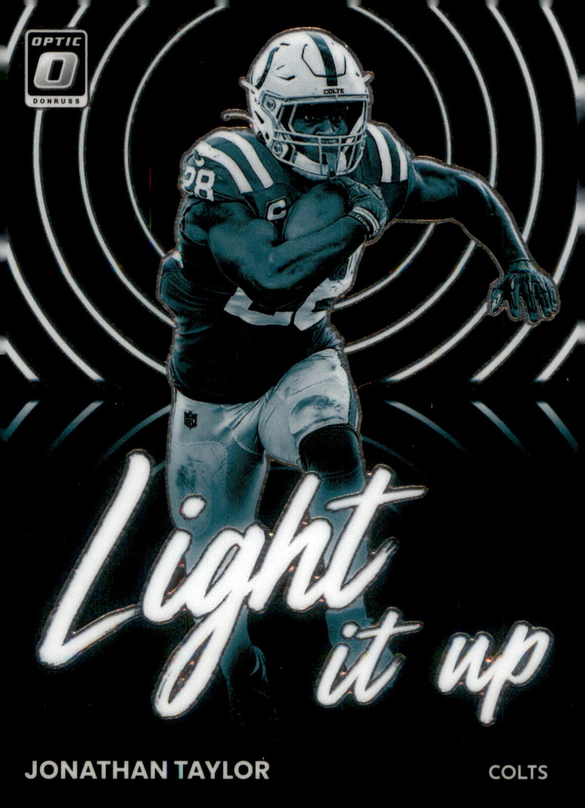 2022 Donruss Optic Light It Up Drake London #LU - 14