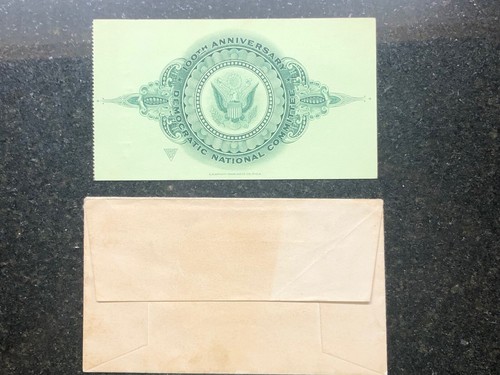 Democrat National Convention 1948 Philadelphia Guest Pass w/ Original Envelope - Picture 4 of 6