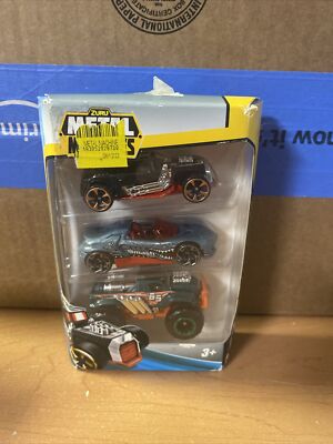 Zuru Metal Machines Kids Zing & Nitro Rider & Bone Crusher Cars Set of 3 NEW