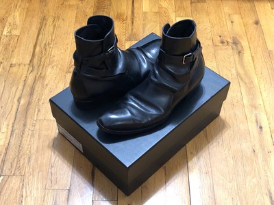 saint laurent hedi jodhpur boots