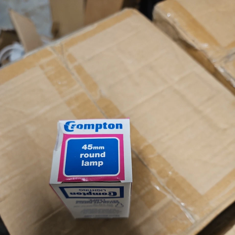 90x Crompton Light Bulb Round 25w 45mm dia BC-B22d 240v - Image 2 of 4