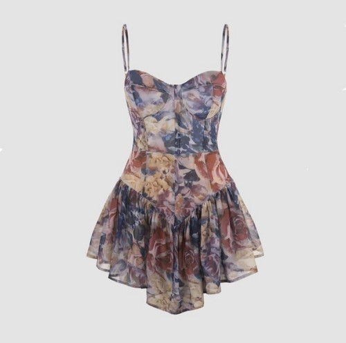 Buy Cider Floral Printed Cami Dress! So 