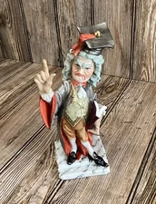 Lipper & Mann Figurine Japan Silly Old Man Professor Pot Belly Graduation 1950s 