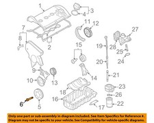 Vw Volkswagen Oem 98-05 Beetle Engine Parts-vibration Damper Bolt Wht005322 Vw Volkswagen Oem 98-05 Beetle Engine Parts-vibration Damper Bolt Wht005322