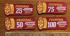 (4) Vintage Federal Shooting Patches