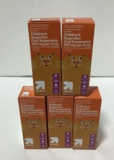 up up Children's Ibuprofen Oral Suspension Berry 8 Oz. EXP 6/26 LOT OF 5