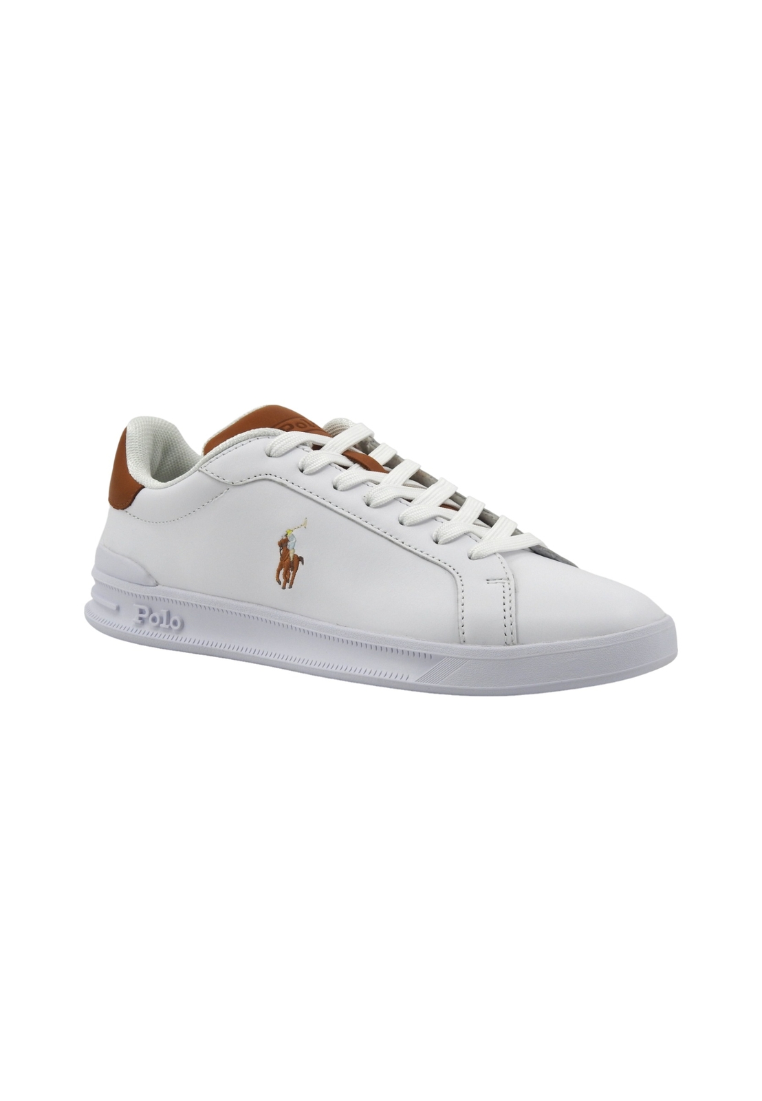 Кроссовки POLO RALPH LAUREN Donna White Tan 809877598001D 26890₽