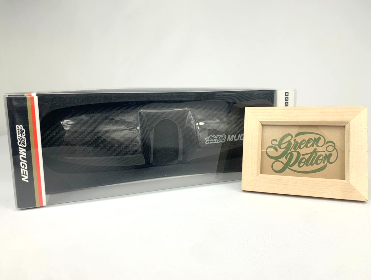 MUGEN Carbon Rear View Room Mirror Cover JDM for FIT GE6-9 76450
