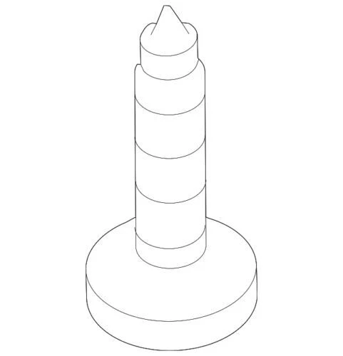 Tornillo de panel de valance para Ford Taurus 2000-2003 (N/P N807154-S)