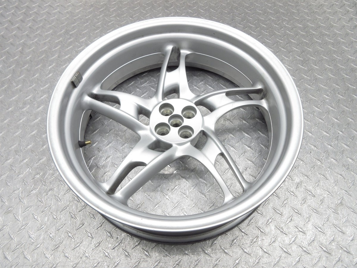 2002 98-03 BMW K1200RS Rear Wheel Rim 17x5 Bent Lip Wobble Video