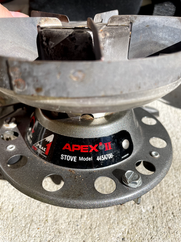 coleman peak 1 apex ii stove