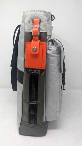 Nuevo Bolso de Enlace TUMI Alpha Bravo * Nylon Gris Claro con Borde Negro * 232765GRY - Imagen 5 de 11