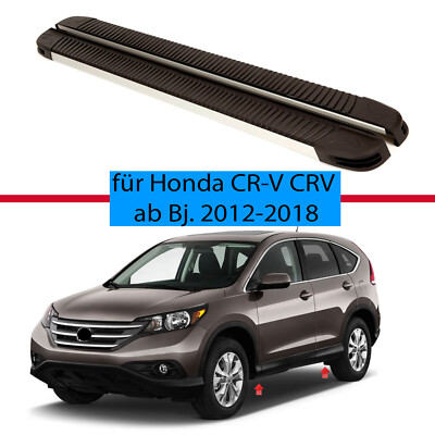 Alu Trittbretter Schweller Flankenschuz für Honda CR-V CRV ab Bj. 2012-2018