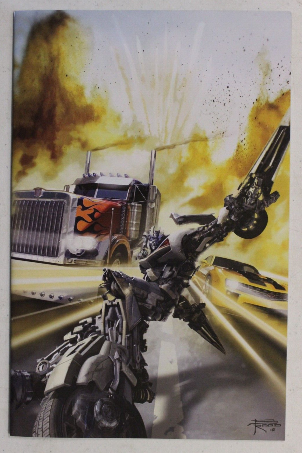 Transformers Nefarious #5 Cover C 1:10 Brian Rood Virgin Variant VF IDW 2010