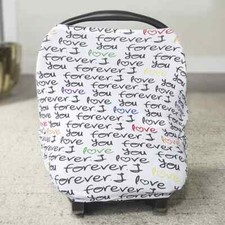 Carseat Canopy Couture - Baby Cover Infant Sunblock Jersey Stretch- Harley