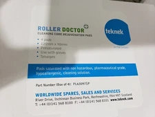 Teknek ROLLER DOCTOR Cleaning Core Rejuvenation Pads Box of 4 PL63097SP