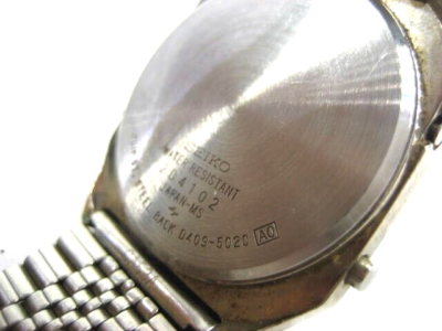 Vintage 1980s Seiko Smart Watch Memory Sign Table Digital D409