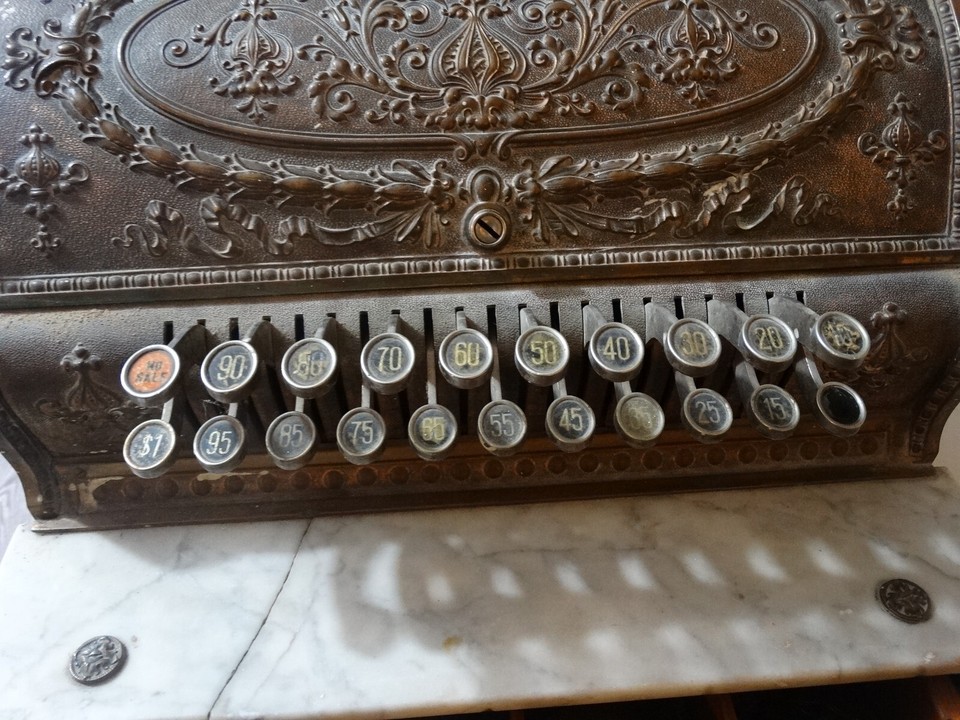 1907 National Cash Register from Tiffany's w/key eBay